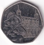 United Kingdom 2019 Paddington at Buckingham Palace 50 Pence Coin
