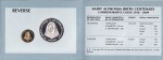 Saint Alphonsa 5 and 100 Rupees of 2009 Proof Set - Image 3