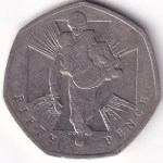 2006 UK 50 Pence Victoria Cross Soldier Coin