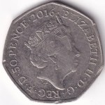 2016 UK 50 Pence Team GB Swimming Olympic Coin - Image 2