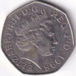 1998 UK 50 Pence European Union 25th Anniversary Coin - Image 2