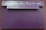 United States 1988 Proof Set With COA