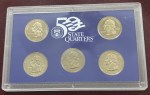 United States 2000 Quarters 5 Coins Proof Set With COA - Image 3