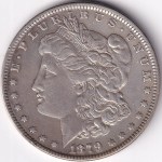 Morgan Dollar 1 Dollar 1879 United States Silver Coin