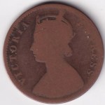 Dewas State 1/4 Anna 1888 S B Copper Coin Rare - Image 2