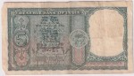India 5 Rupees P C Bhattacharya C-6 Three Deer Note - Image 2