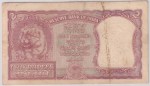 2 Rupees of India of Hvr Iyengar Signed 1957-1962 Half Tiger Note - Image 2