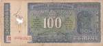 100 Rupees of 1977 K R Puri Note