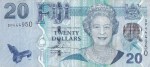 Fiji 20 Dollars 2007 Circulated Banknote