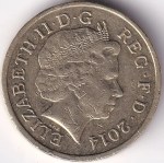 United Kingdom One Pound 2014 Nickel Brass Coin - Image 2