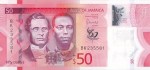 60 Years of Jamaican Independence Jamaica 50 Dollars 2022 Unc Note