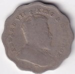 British india One Anna 1908 King Edward VII Coin - Image 2