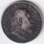 British India Two Annas 1905 King Edward VII Silver Coin - Image 2