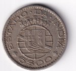 Portuguese India 6 Escudos 1959 Coin