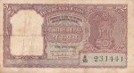 2 Rupees 1962 P C Bhattacharya Brown Color Note