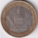 United Kingdom End of World War II 2 Pounds 2005 Coin