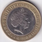 United Kingdom End of World War II 2 Pounds 2005 Coin - Image 2