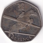 United Kingdom 2011 50 Pence Olympic Equestrian Coin