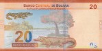 Bolivia 20 Bolivianos Unc Banknote Genoveva Rios and Historical Heroes - Image 2