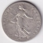 France 50 Centimes 1907 Silver Coin - Image 2