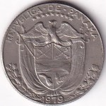 Panama 1/4 Balboa 1979 Coin Vasco Núñez de Balboa